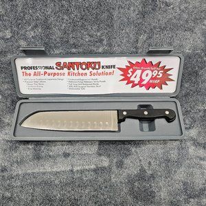 Professional Santoku Knife All Purpose Kitchen Solution Surgcal Stainless Steel